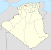 Algeria 38 Wilaya locator map-2009.svg