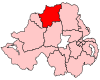A fairly large constituency, located in the north of the country.