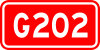 China National Highway 202 shield