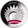 Latvia-90th Anniversary of Latvia's Statehood (obverse).png