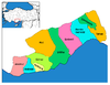 Districts of Mersin
