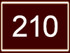 Route 210 shield