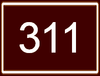 Route 311 shield
