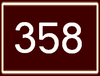 Route 358 shield
