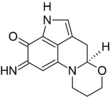 Chemical structure of haematopodin B