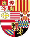 Arms of Philip II of Spain as Monarch of Naples and Sicily.svg