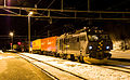 CargoNet El 16 at Dombås at night.jpg