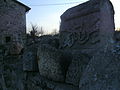 Next to the main entrance of Özbek Han Mosque (1314), Eski Kirim, Crimea, Ukraine.jpg