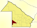 location of Doce de Octubre Department in Chaco Province