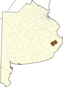 location of in Maipú Partido Buenos Aires Province