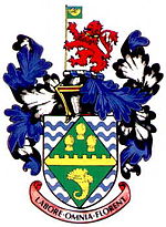Arms of the former Huntingdonshire County Council