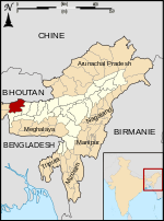Assam Kokrajhar locator map.svg