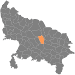 Barabanki district.svg