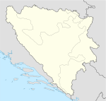 Bihać is located in Bosnia