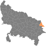 Kushinagar district.svg