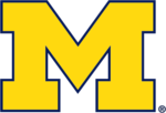 Michigan Wolverines women's gymnastics athletic logo