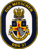 USS Mitscher DDG-57 Crest.gif