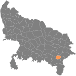 Varanasi district.svg