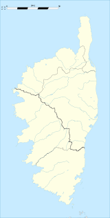 Murato is located in Corsica