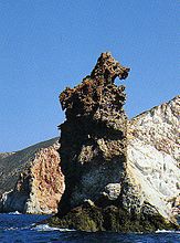 The Bear Rocks off the shore of Milos