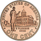 Lincoln Bicentennial Professional life in Illinois penny, 2009