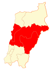 Location in the Atacama Region