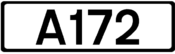 A172 road shield