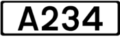 A234 road shield