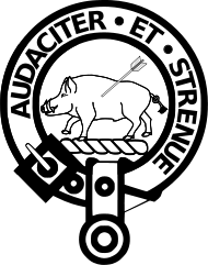 Clan member crest badge - Clan Pollock.svg