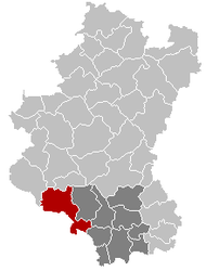 Florenville Luxembourg Belgium Map.png