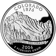 Colorado quarter, reverse side, 2006.jpg