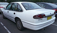 White sedan automobile