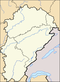 Arçon is located in Franche-Comté