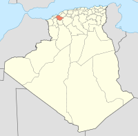 Algeria 29 Wilaya locator map-2009.svg