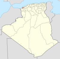 Algeria 46 Wilaya locator map-2009.svg