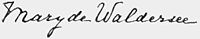 Appletons' Waldersee Mary signature.jpg