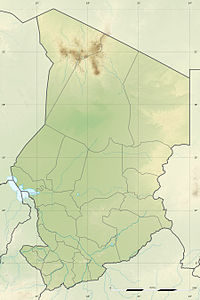 Emi Koussi is located in Chad