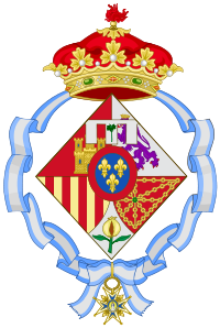 Coat of arms of Infanta Cristina of Spain, Duchess of Palma.svg