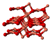 part of CuO's crystal structure