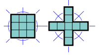 D4 Rotation and Reflection Symmetric Nonominoes.svg