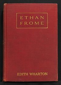 Cover of first edition of Ethan Frome