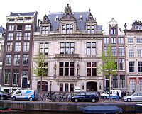 Dutch Institute for War Documentation at Herengracht 380 in Amsterdam.
