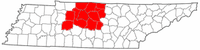 Map of The Mid-State