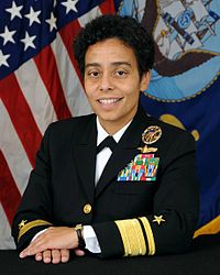 Michelle J. Howard, United States Navy, Rear Admiral official photo.jpg