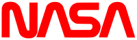 NASA "worm" logotype 1975–1992