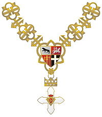 Part of Order with Golden Chain