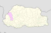 Paro Bhutan location map.png