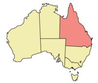 Location within Australia