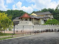 The Temple of the Tooth Relic in Kandy
