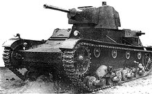 A Polish 7TP light tank